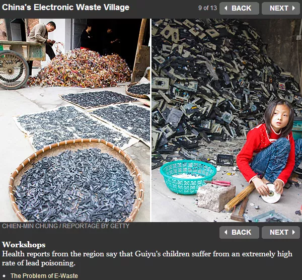 China: The electronic wastebasket of the world, CNN Report